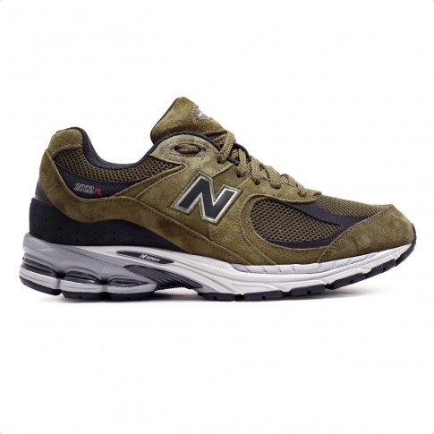 Tênis New Balance 2002r Unissex Verde / Preto