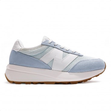 Tênis New Balance 370v1 Unissex Azul / Azul Claro