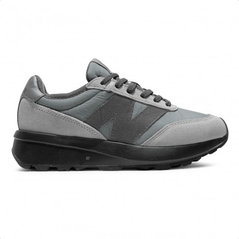 Tênis New Balance 370v1 Unissex Grafite / Preto