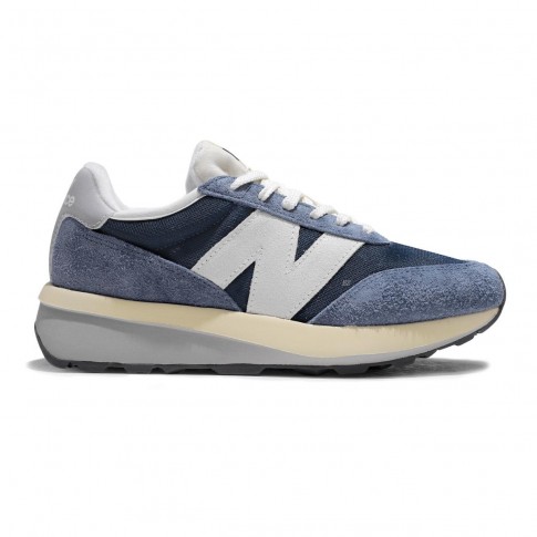 Tênis New Balance 370v1 Unissex Marinho / Bege
