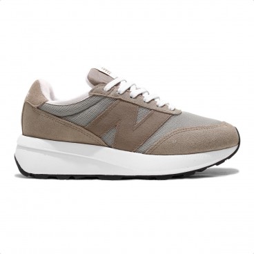 Tênis New Balance 370v1 Unissex Marrom / Cinza
