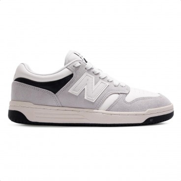 Tênis New Balance 480 Low Unissex Cinza / Bege