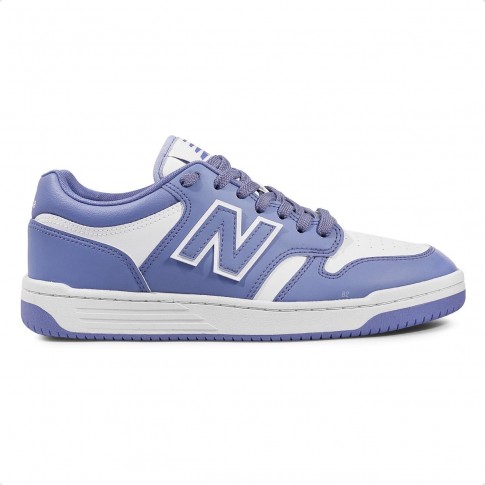 Tênis New Balance 480 Low Unissex Lilas / Branco
