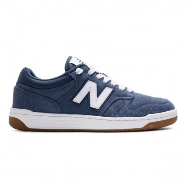 Tênis New Balance 480 Low Unissex Marinho / Branco