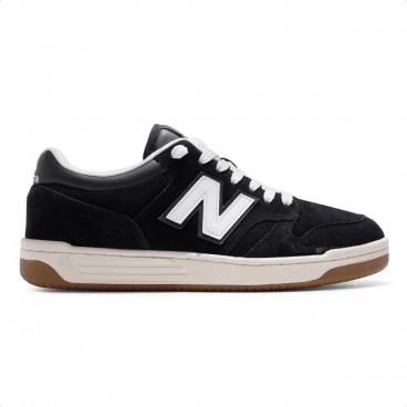 Tênis New Balance 480 Low Unissex Preto / Bege