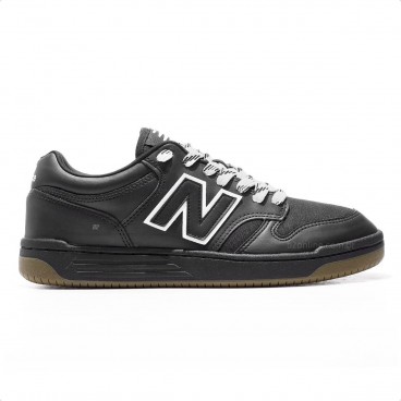 Tênis New Balance 480 Low Unissex Preto / Marrom
