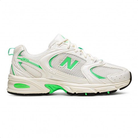 Tênis New Balance 530 Unissex Bege / Verde