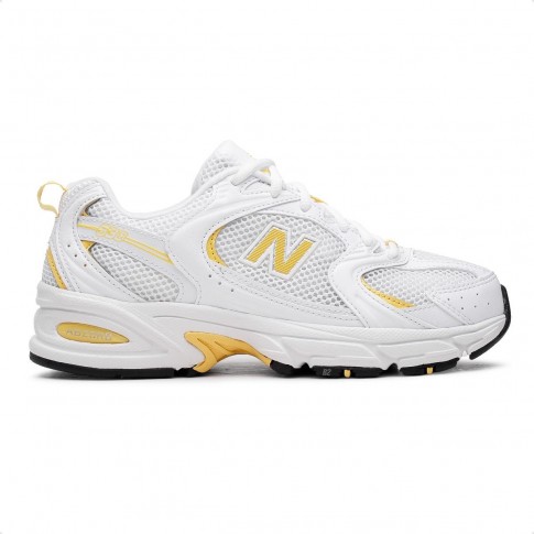Tênis New Balance 530 Unissex Branco / Amarelo