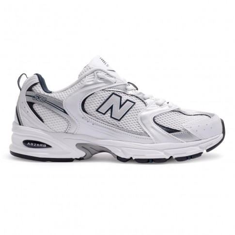 Tênis New Balance 530 Unissex Branco / Chumbo