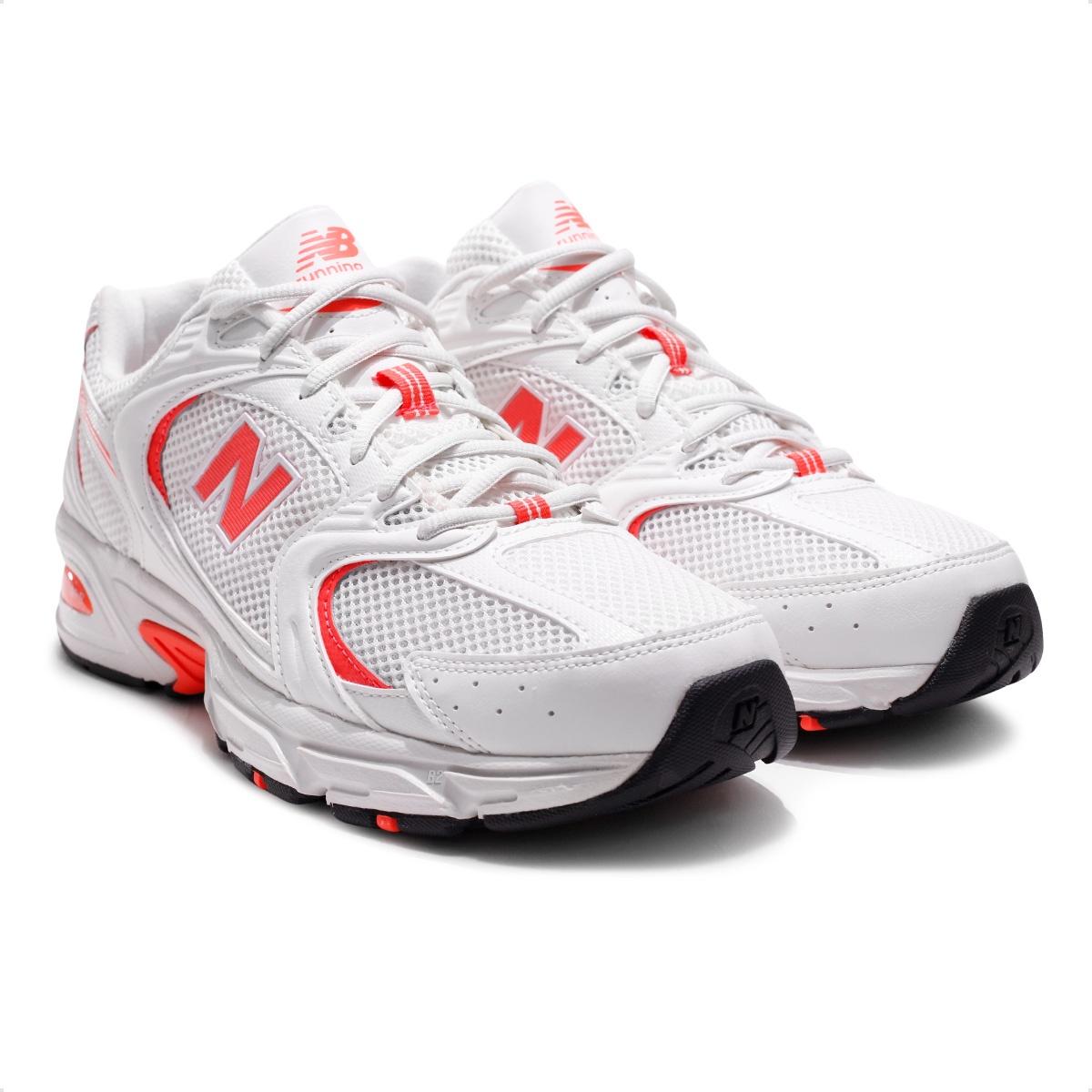 Tênis New Balance 530 Unissex Branco / Coral