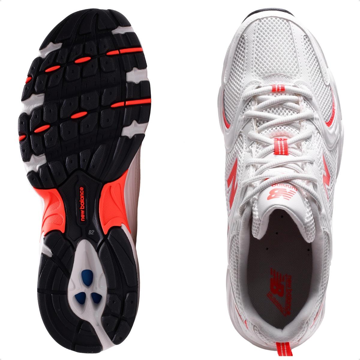 Tênis New Balance 530 Unissex Branco / Coral