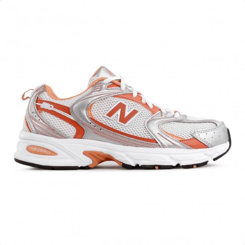 Tênis New Balance 530 Unissex Cinza / Laranja