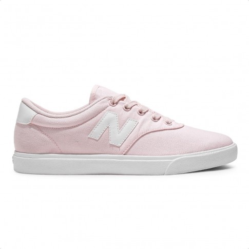 Tênis New Balance 55 Unissex Rosa Claro / Branco