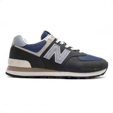 Tênis New Balance 574 V2 Unissex Preto / Marinho