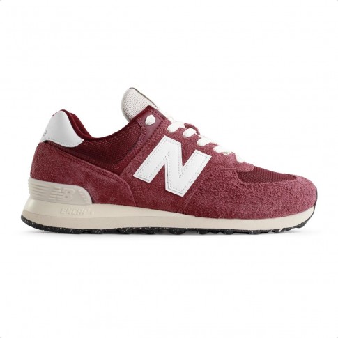 Tênis New Balance 574 V2 Unissex Vinho / Branco