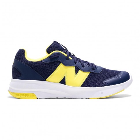 Tênis New Balance 578 Juvenil Marinho / Amarelo