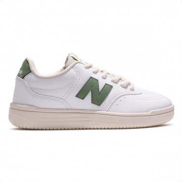Tênis New Balance BB80 Unissex Bege / Verde