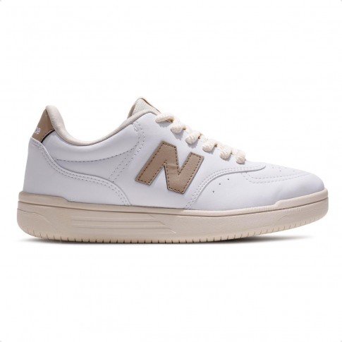 Tênis New Balance BB80 Unissex Branco / Marrom
