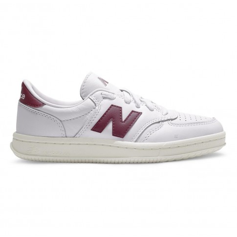 Tênis New Balance Ct500 Unissex Branco / Bordô