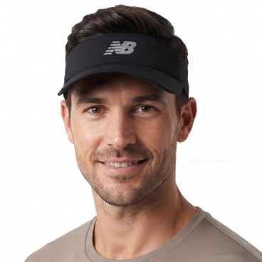 Viseira New Balance Performance Unissex Preto