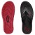 Chinelo Oakley Operative Heritage Masculino Preto / Vermelho