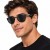 Óculos de Sol Oakley HSTN Unissex Preto