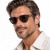 Óculos de Sol Oakley Latch Unissex Marrom / Preto