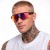 Óculos de Sol Oakley Radar EV Path Polarizado Unissex Preto / Roxo