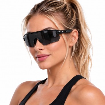 Óculos de Sol Oakley Radar EV Path Unissex Preto / Preto