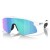 Óculos de Sol Oakley Stunt Devil Unissex Branco / Azul