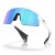 Óculos de Sol Oakley Stunt Devil Unissex Branco / Azul