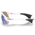 Óculos de Sol Oakley Stunt Devil Unissex Branco / Azul