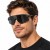 Óculos de Sol Oakley Stunt Devil Unissex Preto / Preto