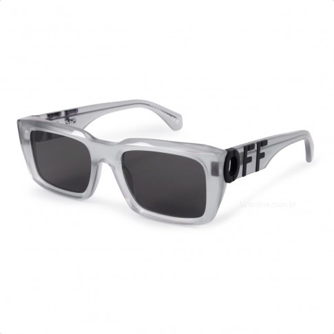 Óculos de Sol Off-White Hays Unissex Cinza / Preto