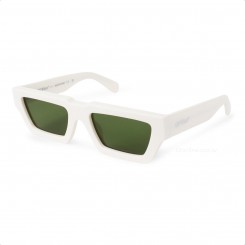 Óculos de Sol Off-White Manchester Unissex  Branco / Verde