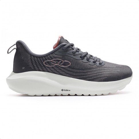 Tênis Olympikus Acqua Feminino Cinza / Rosa