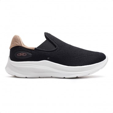 Tênis Olympikus Flutua 2 Feminino Preto / Bege