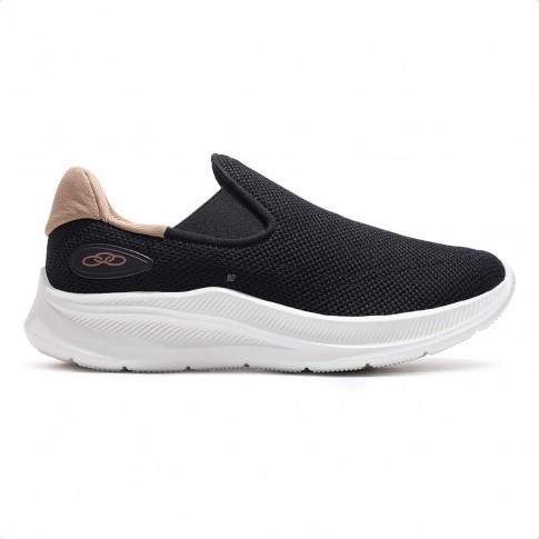 Tênis Olympikus Flutua 2 Feminino Preto / Bege