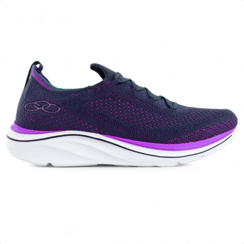 Tênis Olympikus Look Feminino Marinho / Roxo