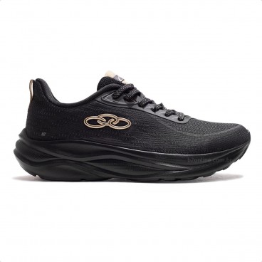 Tênis Olympikus Lumi Feminino Preto / Bege