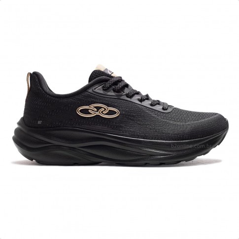 Tênis Olympikus Lumi Feminino Preto / Bege