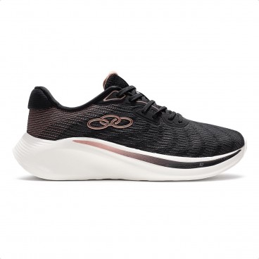 Tênis Olympikus Plaza Feminino Preto / Bege