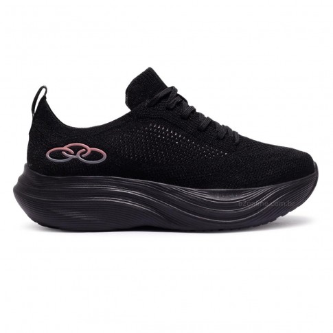 Tênis Olympikus Pluma Feminino Preto / Preto