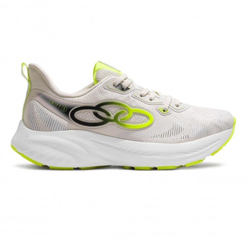 Tênis Olympikus Swift 5 Feminino Bege / Verde