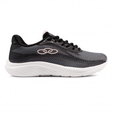 Tênis Olympikus Vertice Feminino Preto / Chumbo