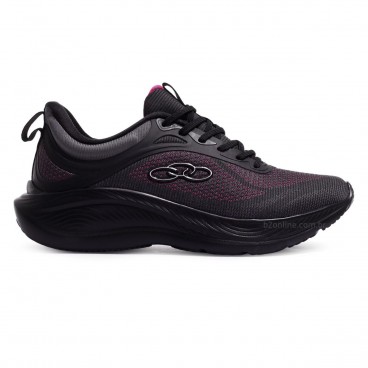 Tênis Olympikus Vibe Feminino Preto / Rosa