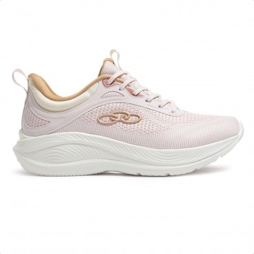 Tênis Olympikus Vibe Feminino Rosa Claro / Bege