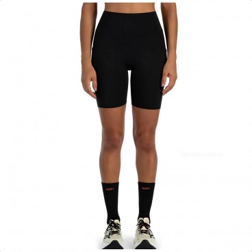 Bermuda Olympikus Corre Feminina Preto