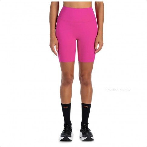 Bermuda Olympikus Corre Feminina Rosa