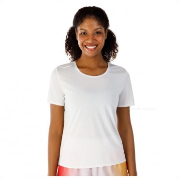 Camiseta Olympikus Corre Olympikus Feminina Branco